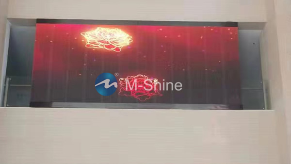 P10.4透明LED顯示屏，中國珠海