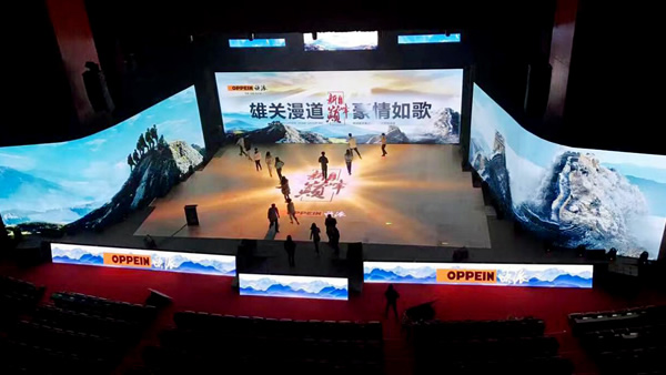 P4.8租賃LED顯示屏，江蘇劇院，中國